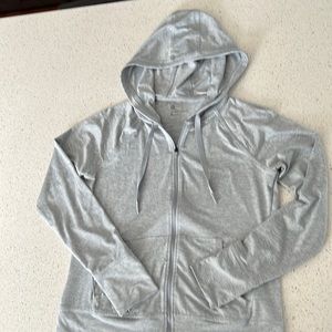 GAPFit women’s brushed tech jersey zippered hoodie